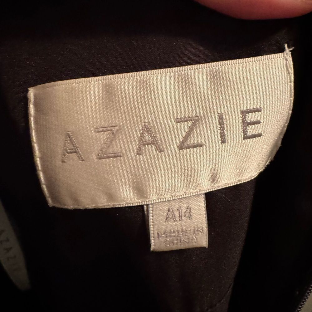 Azazie Black Wedding Dress - Picture 8 of 12